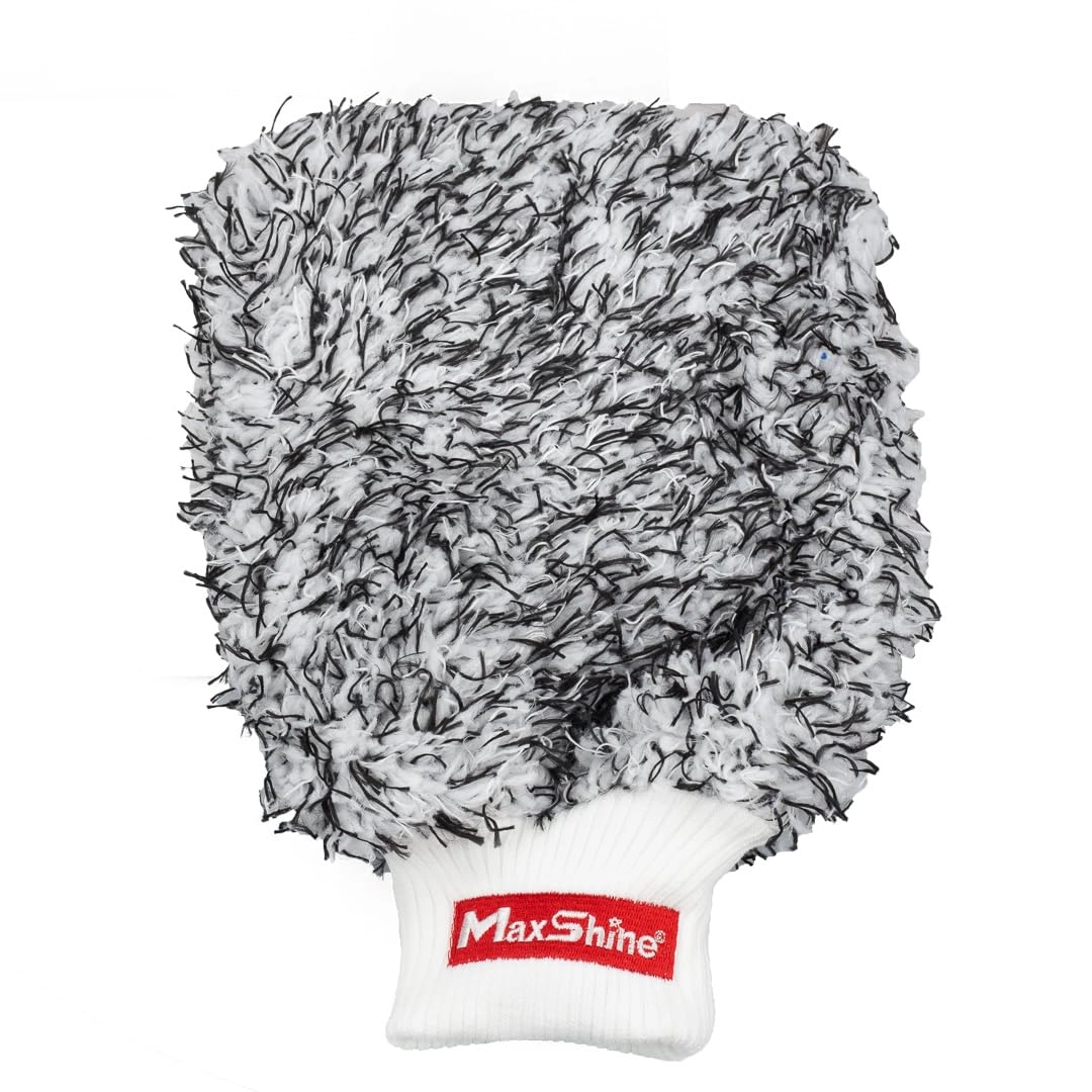 Max Shine Microfiber Wash Mitt - Dual Coloured Yıkama Eldiveni