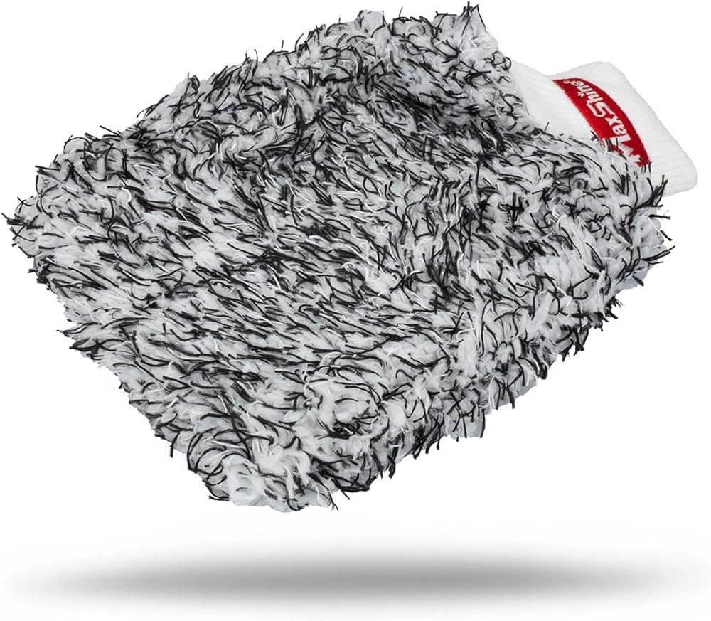 Max Shine Microfiber Wash Mitt - Dual Coloured Yıkama Eldiveni