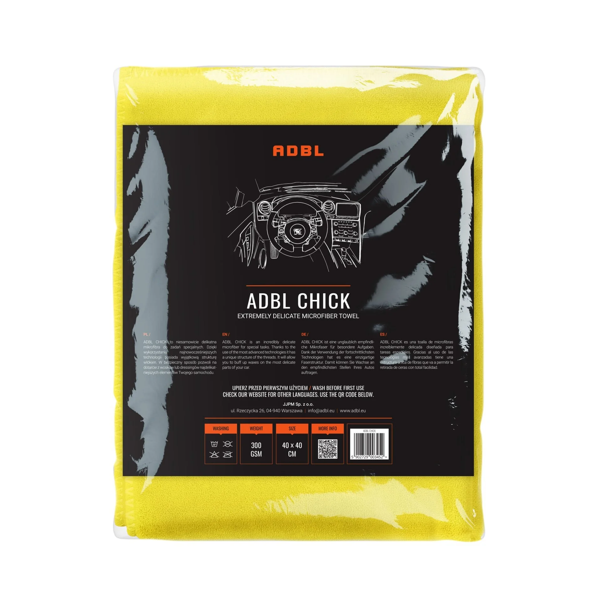 ADBL CHİCK HASSAS YÜZEYLER İÇİN MİKROFİBER BEZ(PİANOBLACK VE MULTİMEDYA EKRAN İÇİN İDEAL)