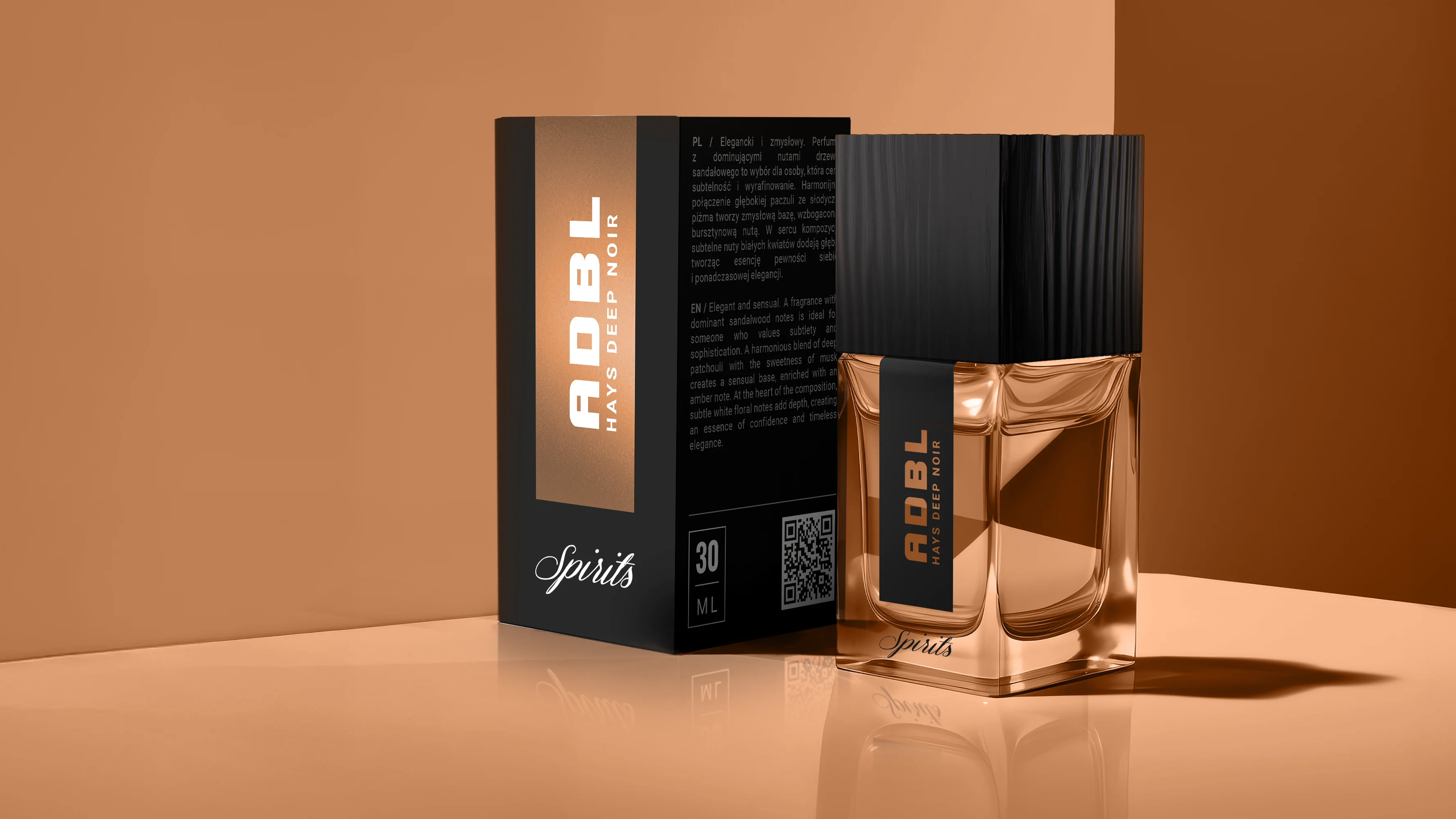 ADBL SPIRITS HAYS DEEP NOIR, Oto Parfümü 30 ml