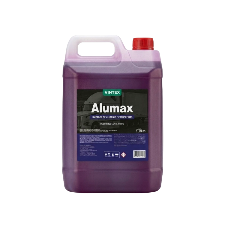 Vintex Alumax - Güçlü Asitli Alüminyum & Şasi Temizleyici - 5 Litre