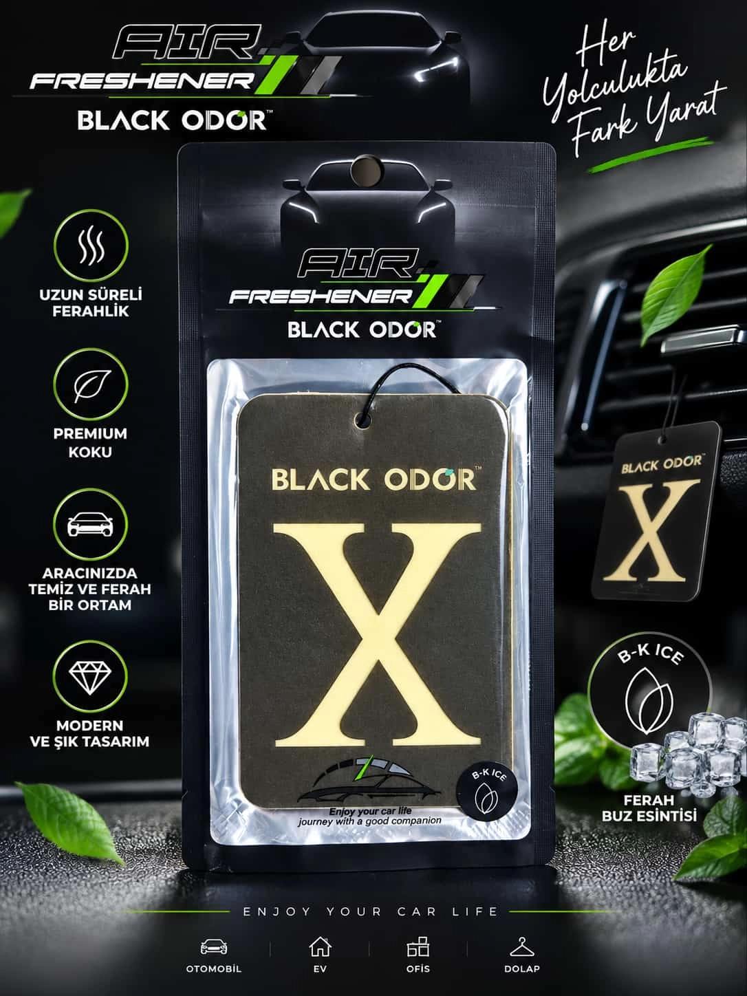 BLACK ODOR X ’’B-K ICE ’’– Buz Ferahlığı