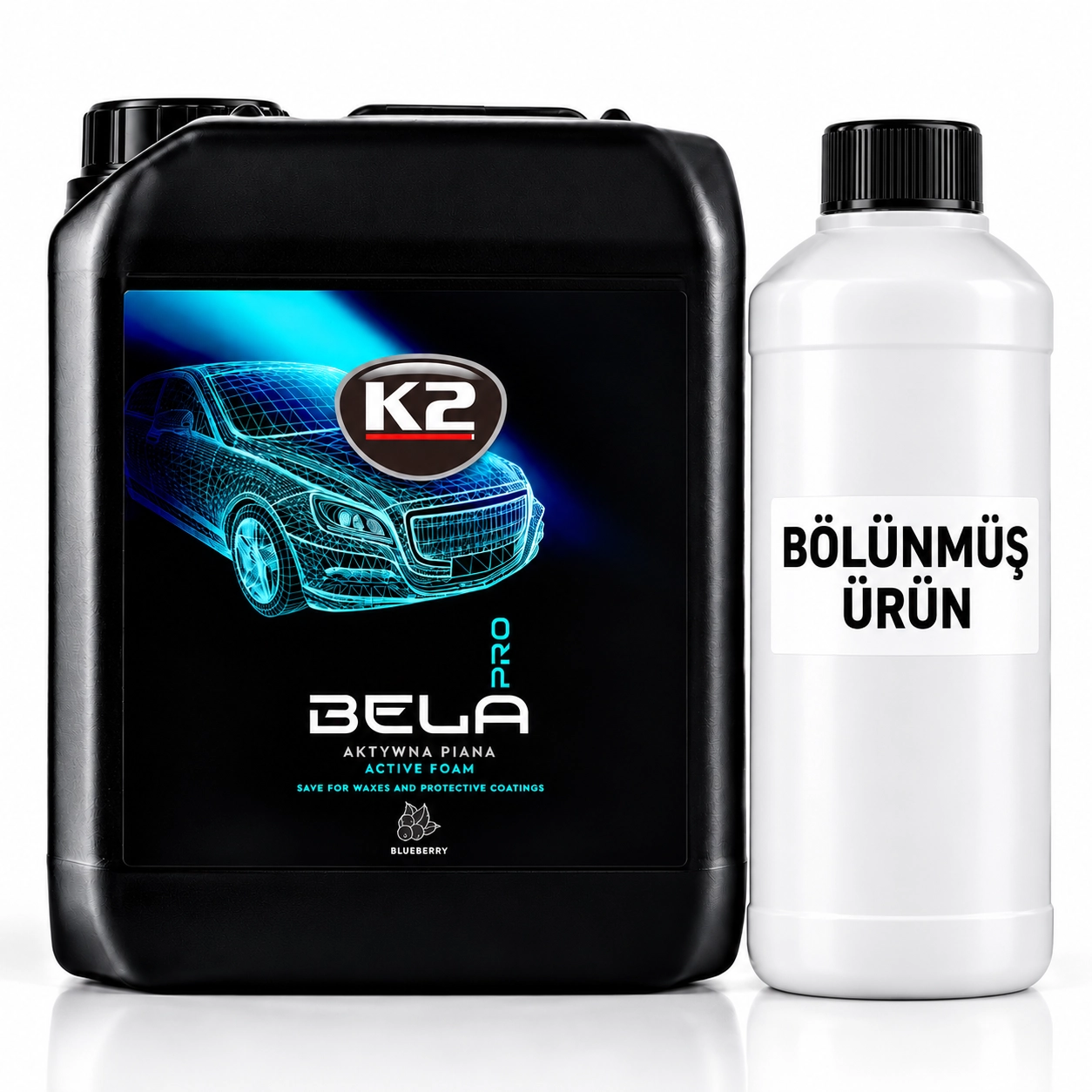 K2 Pro Bela Ön Yikama Şampuani 1 LT Bölünmüş Ürün ( Yaban Mersini )