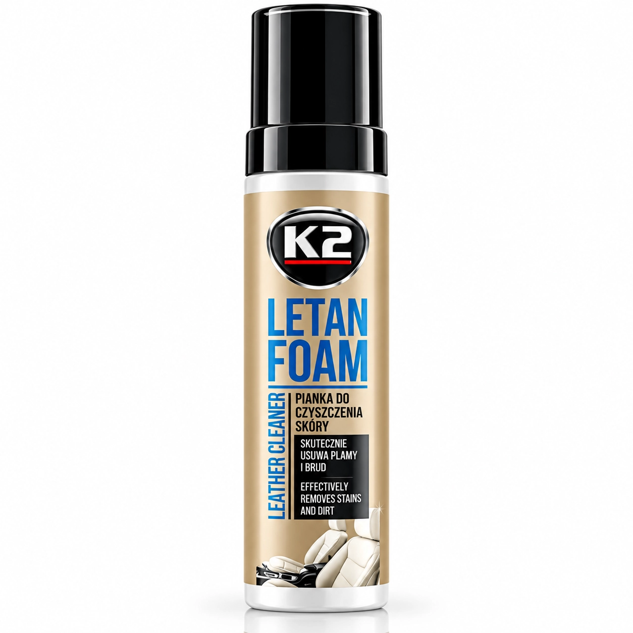 K2 LETAN FOAM Soft Deri Temizleyici 200ml