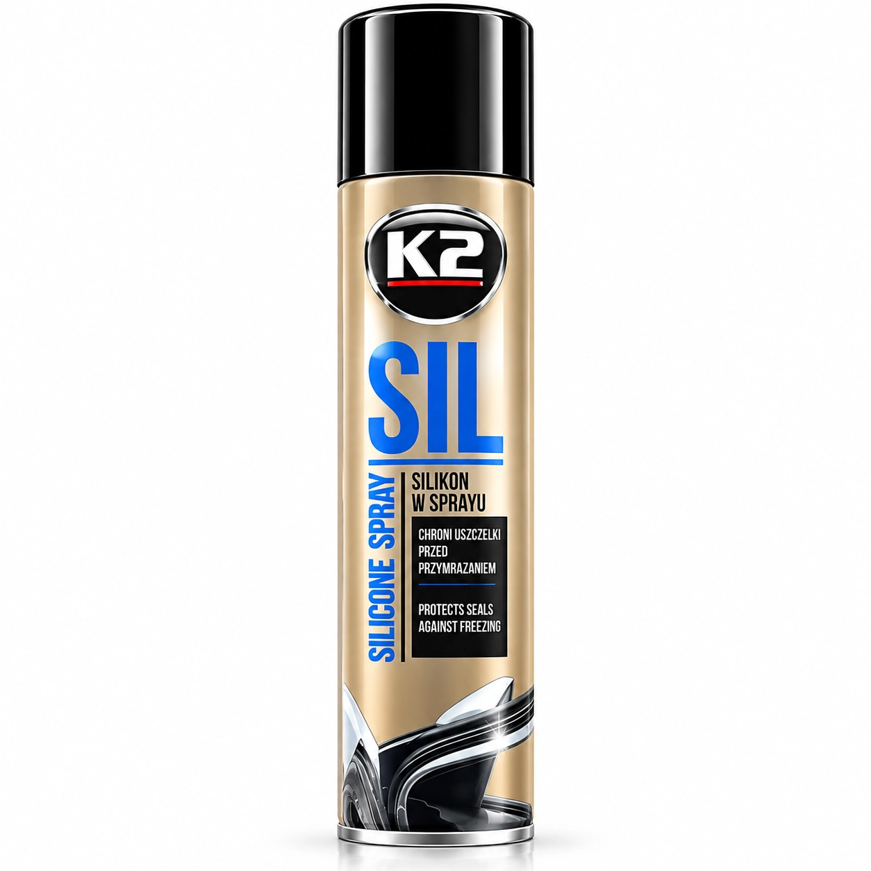 K2 SIL Kauçuk ve Fitil Koruyucu Silikon Sprey 300ML