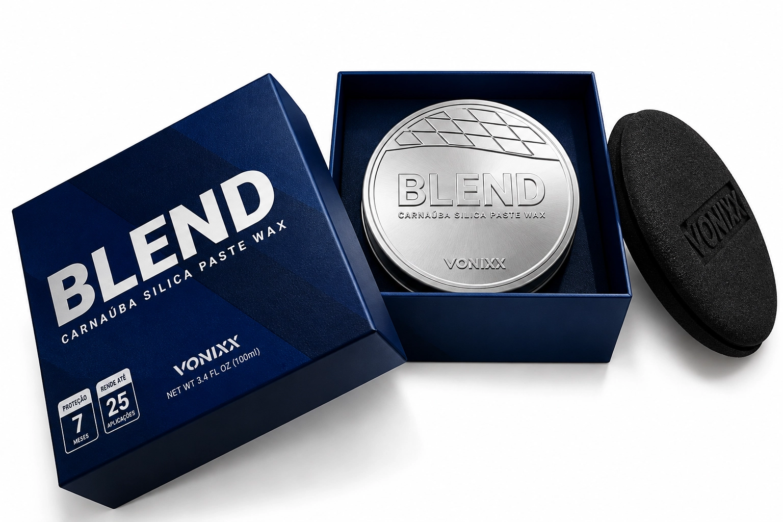 Vonixx Blend  Sio2 Seramikli Carnauba Wax - 100 ml + Uygulama Aplikatörü