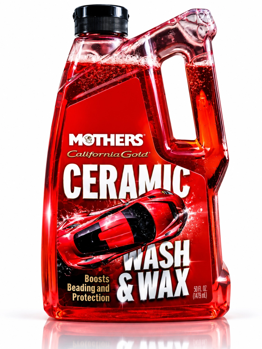 Mothers® California Gold® Ceramic Wash & Wax – Seramikli Ph Nötr Şampuan / 1.478 Litre