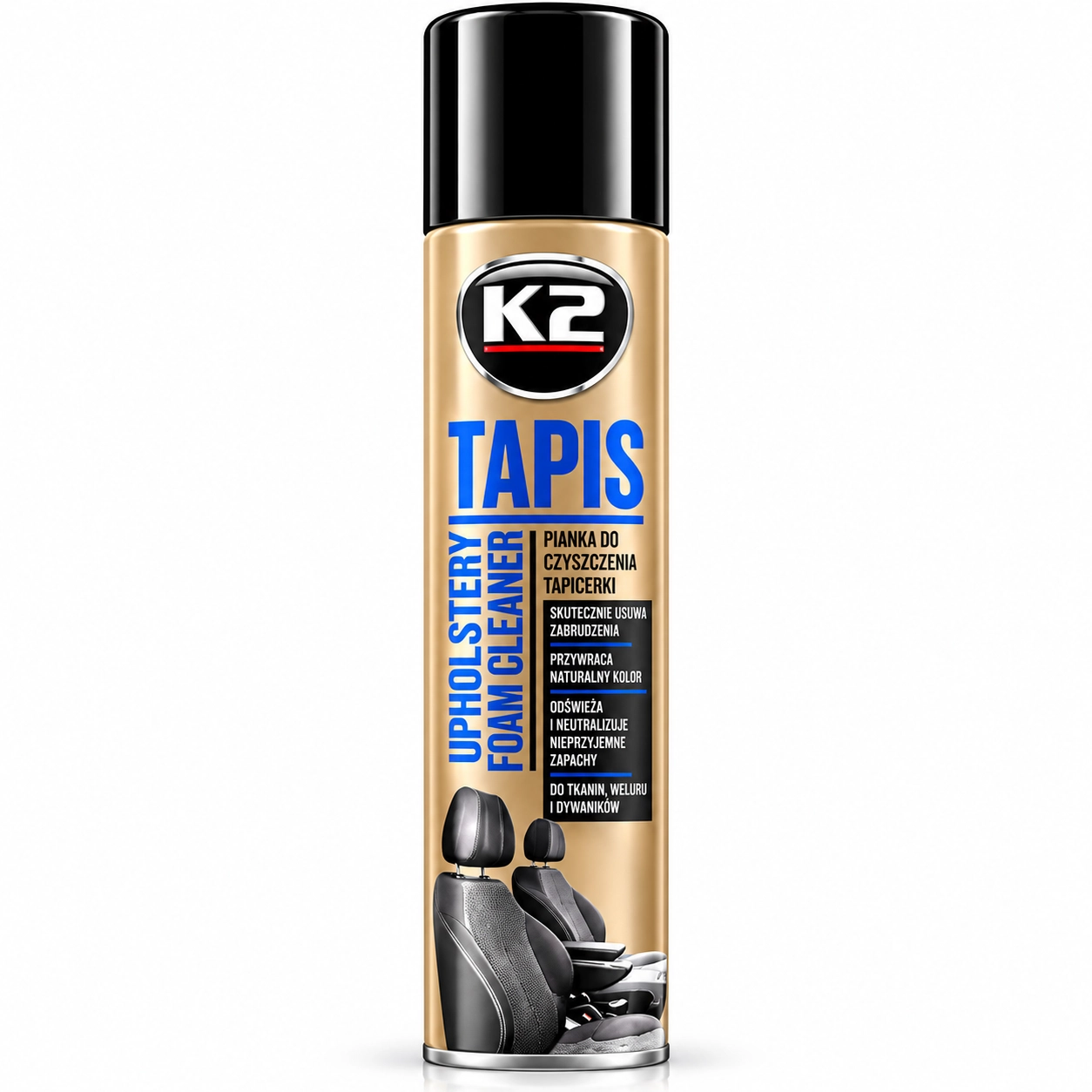 K2 TAPIS FOAM KUMAŞ TEMİZLEME KÖPÜĞÜ 600ML