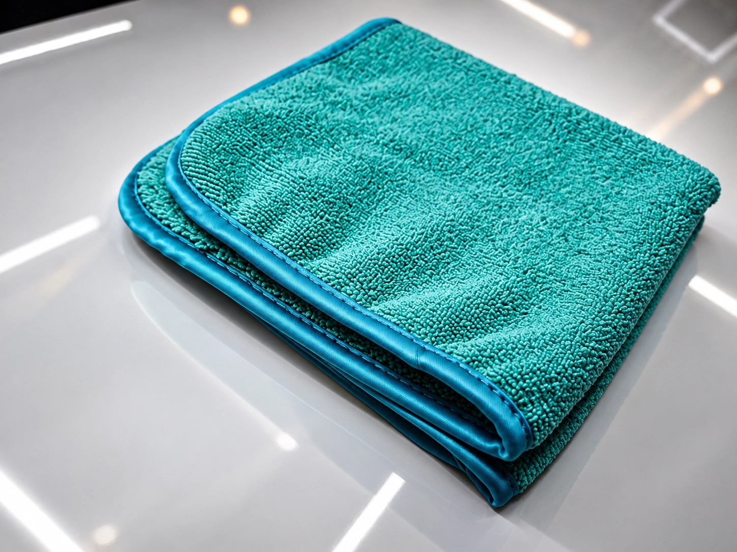 Yumuşak, İpek Kenarlı mikrofiber Bez - 40 cm*40 cm - 360gsm