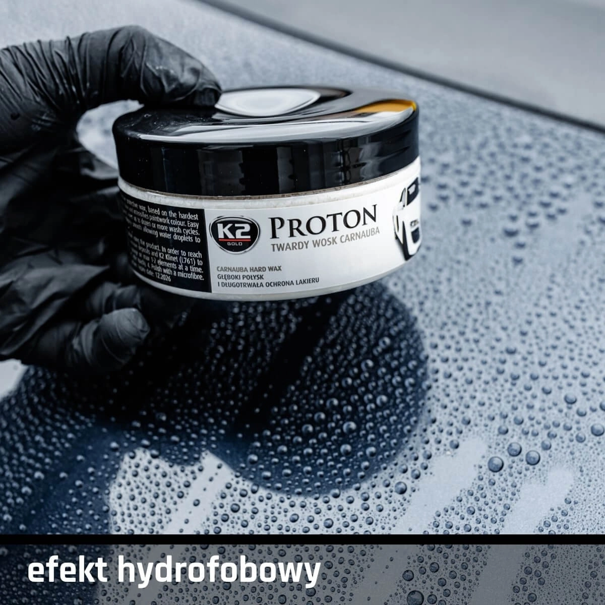 K2 Proton Carnauba Wax Hızlı ve Kalıcı Boya Koruma Seti (200 ml)