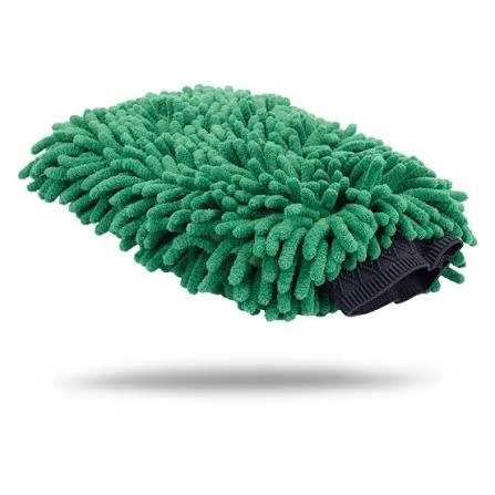 Max Shine Micro Chenille Wash Mitt – Green Yıkama Eldiveni
