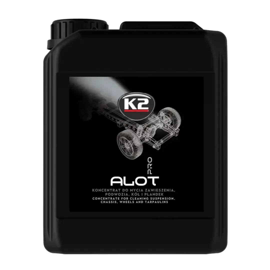 K2 ALOT Pro 5L Süper Konsantre Jant Davlumbaz ve Gövde Altı Temizleyici