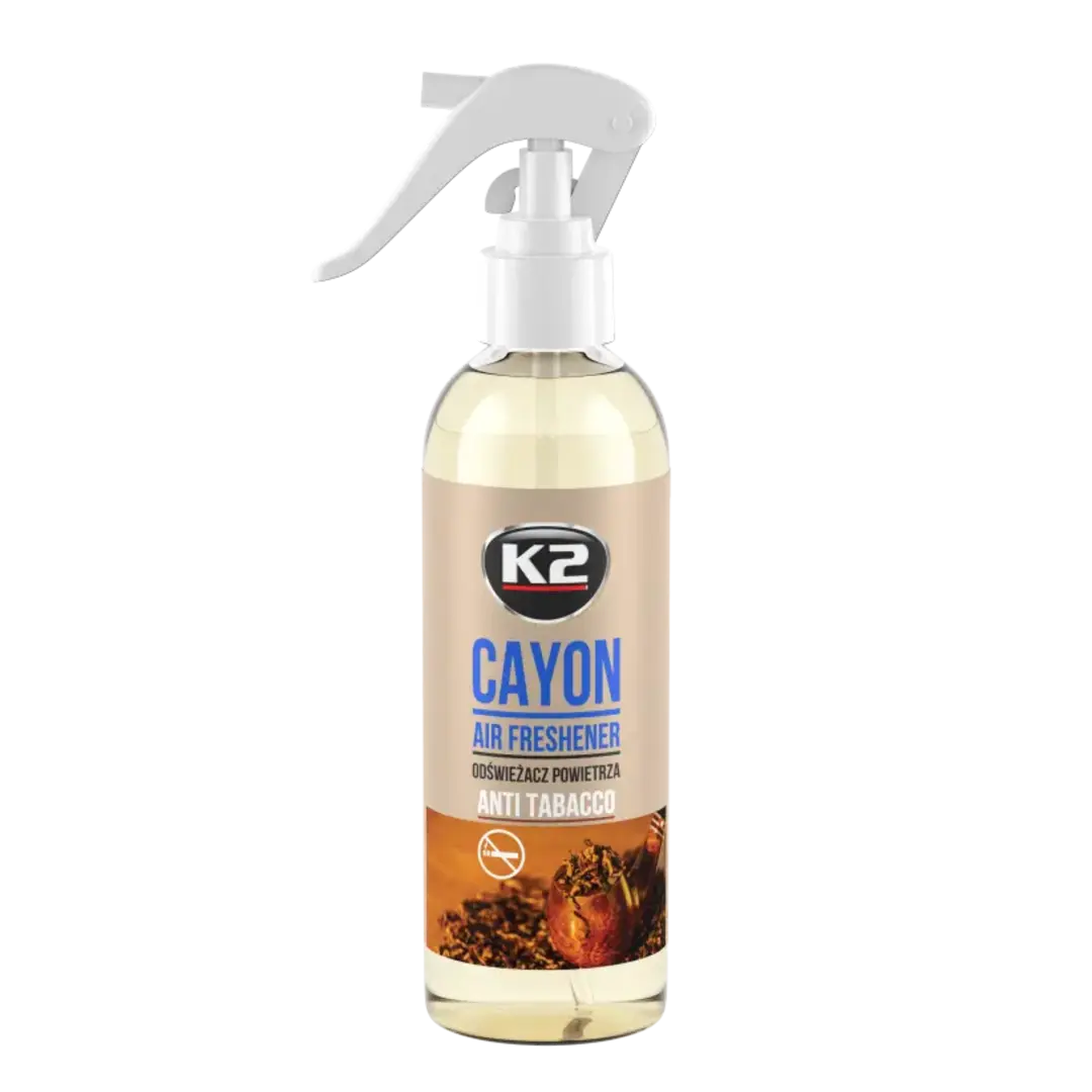 K2 Cayon Anti Tobacco Kötü Koku Giderici Sprey Araç Kokusu 250 ml