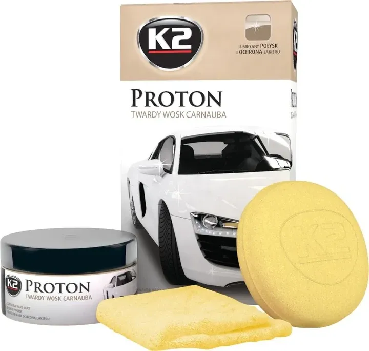 K2 Proton Carnauba Wax Hızlı ve Kalıcı Boya Koruma Seti (200 ml)