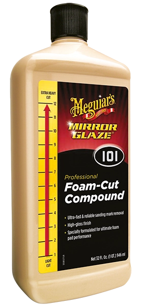 Meguiars M101 Foam-Cut Compound Çizik Çıkarıcı Pasta 946 ML.