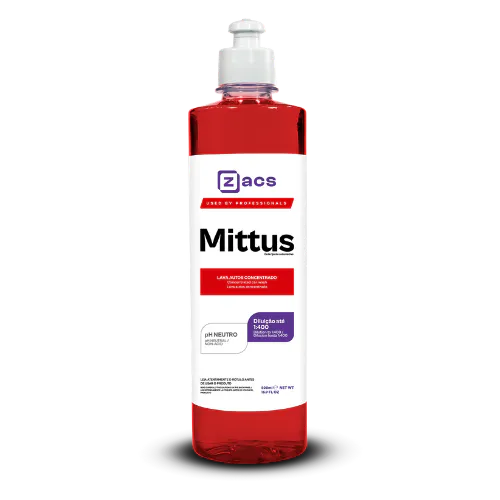 Zacs MITTUS - pH Nötr, Sürtünmeyi Azaltan Araç Şampuanı– 500ml