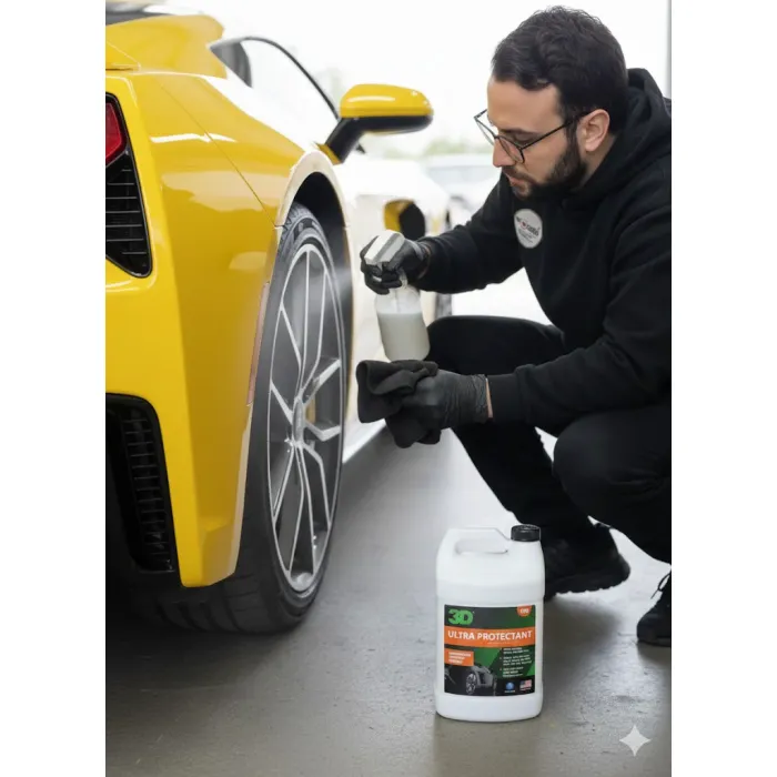 3D Ultra Protectant Lastik ve Vinil Parlatıcı 475ml