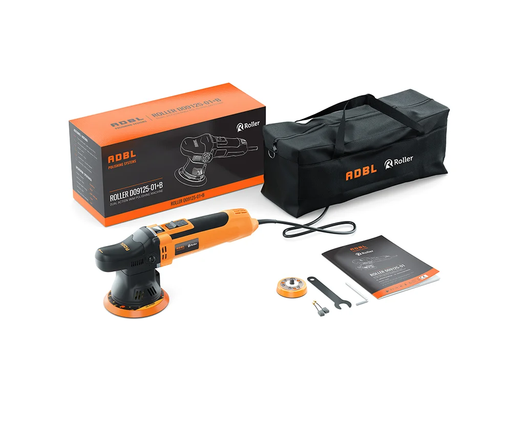 ADBL ROLLER D09125-01 + Çanta Orbital Polisaj Makinası 125 MM