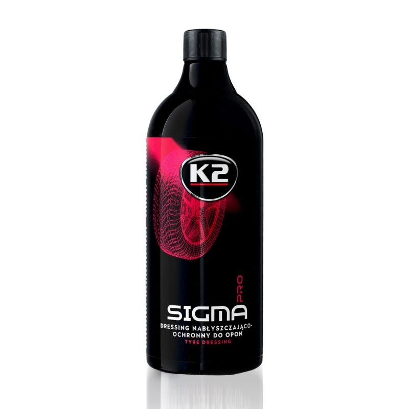 K2 Sigma Pro 1L Polimer Lastik Koruyucu ve Parlatıcı Jel 