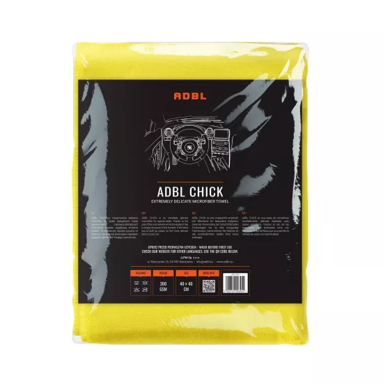 ADBL CHİCK HASSAS YÜZEYLER İÇİN MİKROFİBER BEZ(PİANOBLACK VE MULTİMEDYA EKRAN İÇİN İDEAL)