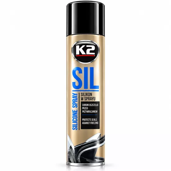 K2 SIL Kauçuk ve Fitil Koruyucu Silikon Sprey 300ML