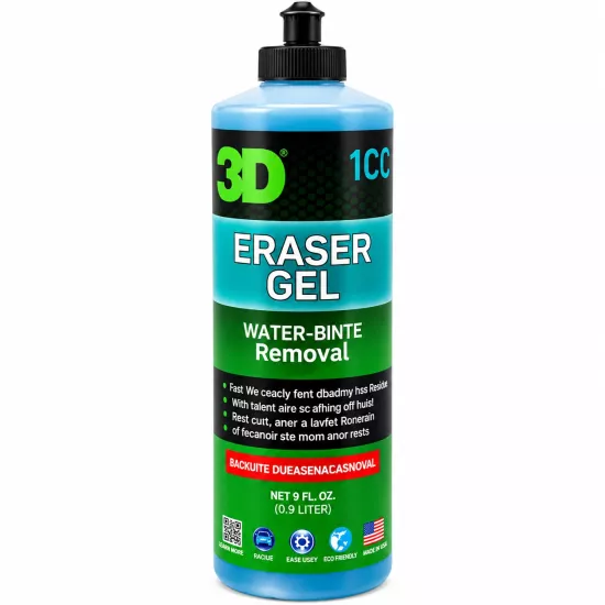 3D Eraser Cam Ve Boya Için Su Kireç Lekesi Giderici 500ML