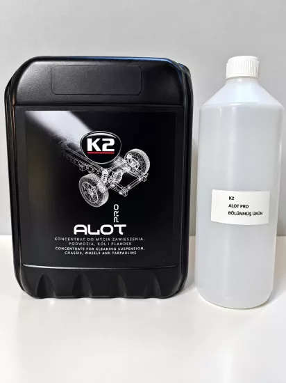 K2 ALOT Pro Süper Konsantre Jant Davlumbaz ve Gövde Altı Temizleyici1 LT Bölünmüş Ürün