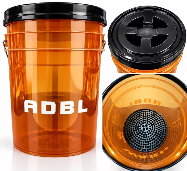 ADBL Wash Bucket Sizdirmaz Kapakli Dirt Trap li Yikama Kovasi 20 LT