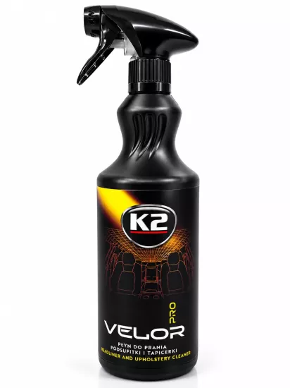 K2 Velor Pro Tavan ve Döşeme Temizleyici 1L – Profesyonel İç Mekan Temizlik Spreyi