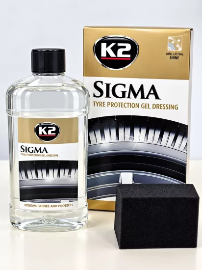 K2 SIGMA LASTİK KORUYUCU PARLATICI JEL 500 ML