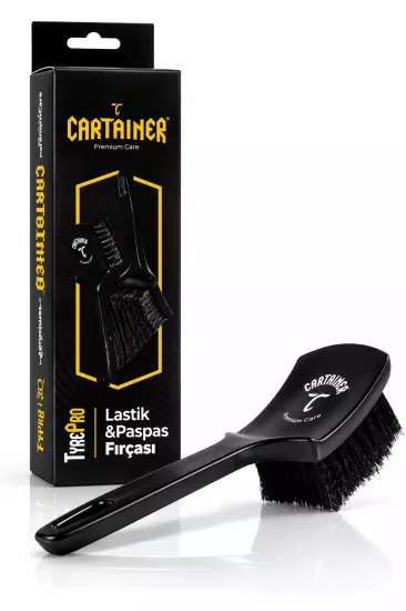 Cartainer TyrePro lastik ve paspas temizleme fırçası 26cm