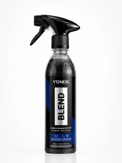 Vonixx Blend Black Edition Ceramic & Carnauba Spray Wax – Siyah ve Koyu Renkli Araçlara İçin Özel Üretim Seramikli Carnauba Spey Wax - 500 ml