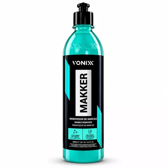 Vonixx Makker – Aşındırmadan Parlatan ve Kapatıcı Makyaj Cilası ( Kılcal Çizikli , Bez Çizikli , Solmuş ve Güneş Yanıklı Araçlar için ) - 500ml