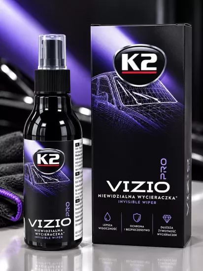 K2 VIZIO PRO 150ML cam yağmur ve su kaydırıcı