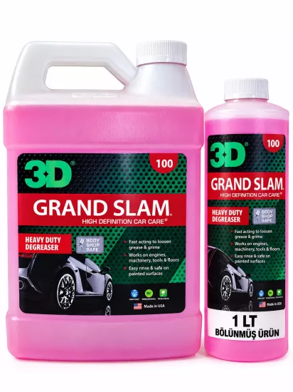 3D Grand Slam Motor Temizleme 1/4 Konsantre 1 LT Bölünmüş Ürün