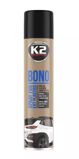 K2 BONO Aerosol dış plastik aksam koruyucu ve yenileyici 300ml