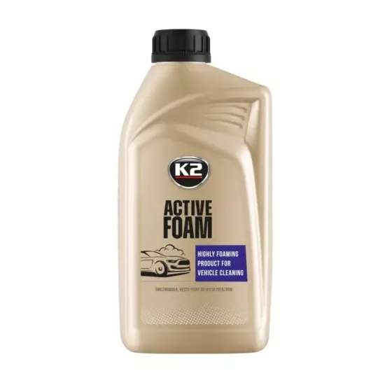 K2 Active Foam Aktif Bileşenli Alkali Ön Yıkama Köpüğü 1 Litre