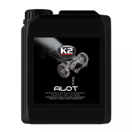 K2 ALOT Pro 5L Süper Konsantre Jant Davlumbaz ve Gövde Altı Temizleyici