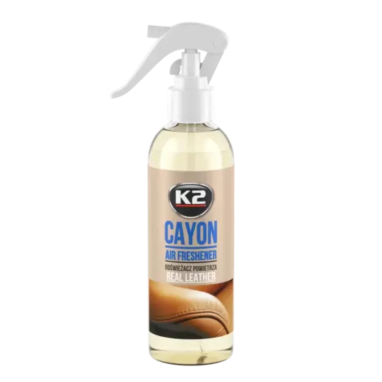 K2 Cayon Real Leather Hakiki Deri Kokulu Araç Kokusu ve Oda Parfümü 250 ml