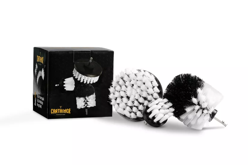 Cartainer 3’lü Ultra Yumuşak Matkap Fırça Seti