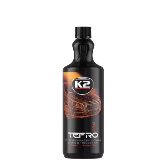 K2 TEFRO PRO YOĞUN KİR TEMİZLEYİCİ ÖN YIKAMA ŞAMPUANI 1 LİTRE
