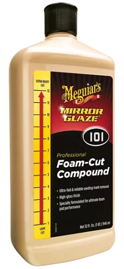 Meguiars M101 Foam-Cut Compound Çizik Çıkarıcı Pasta 946 ML.