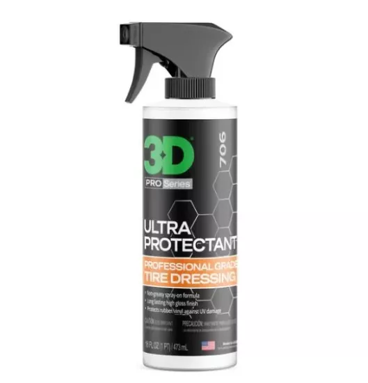 3D Ultra Protectant Lastik ve Vinil Parlatıcı 475ml