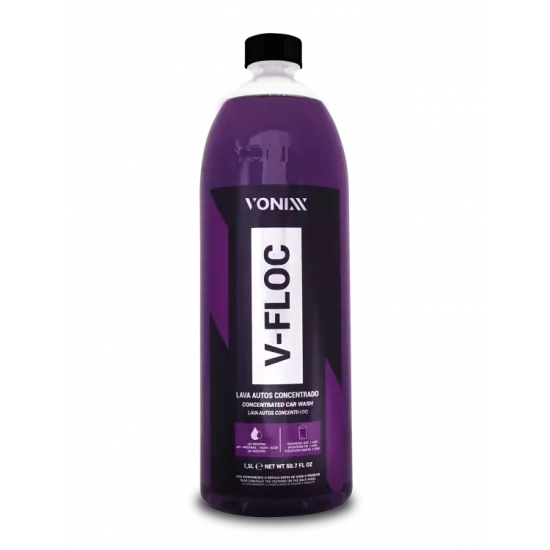 Vonixx V-FLOC – Süper Konsantre Ph Nötr Araç Şampuanı 1: 400 - 1.5 Litre