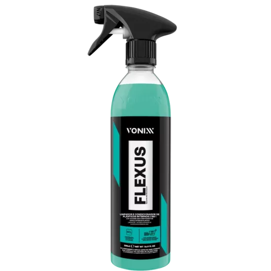 VONİXX FLEXUS - 2’si 1 arada SiO₂ ‘li iç plastik temizleyici ve koruma ürünü – 500ml