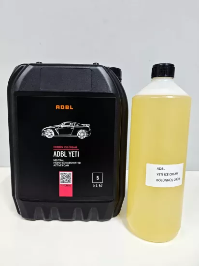 ADBL YETİ CHEMİCAL BERRY ŞAMPUAN 5 LİTRE BÖLÜNMÜŞ ÜRÜN 1 LT