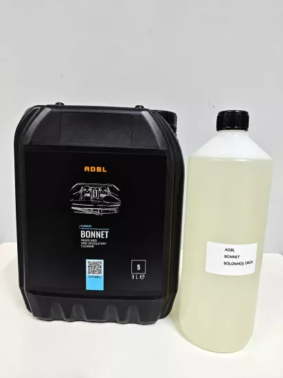 ADBL BONNET TAVAN & KUMAŞ TEMİZLEYİCİSİ 5 LİTRE BÖLÜNMÜŞ ÜRÜN 1 LT