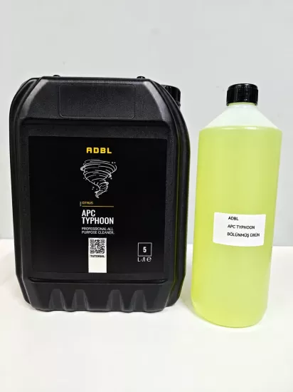ADBL APC TYPHOON AĞIR KİR TEMİZLEYİCİ 5 LİTRE BÖLÜNMÜŞ ÜRÜN 1 LT