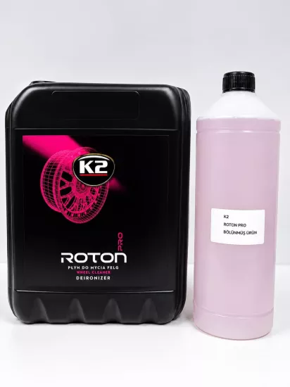  K2 Roton Demirtozu Temizleyici Jel 5 LT Bölünmüş 1 LT