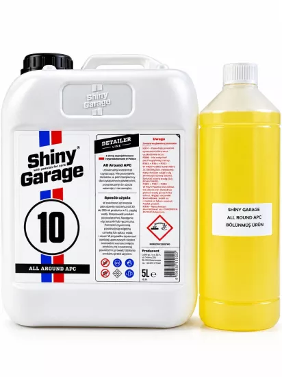Shiny Garage All Around APC - Çok Amaçlı Temizleyici 1 LT Bölünmüş Ürün